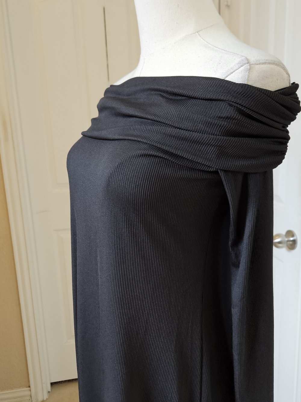 Killstar Ribbed Off-Shoulder Asymmetrical Top Or Dress – Size XL (New With Tags) - Picture 5 of 11